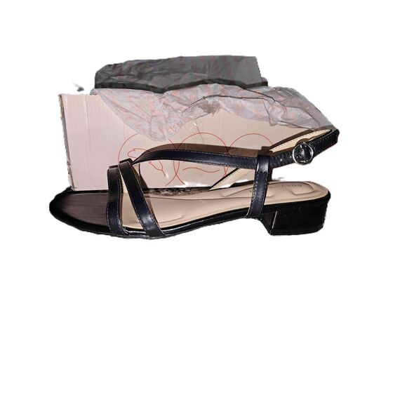 Easy Spirit Glenni Black Open Toe Strappy Slingback Sandals Size 7.5 W New - Picture 8 of 9